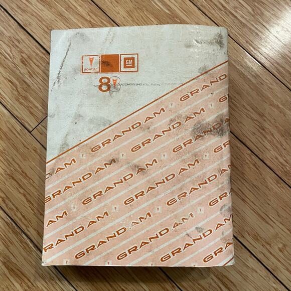 Original Pontiac 1988 Grand Am Service Manual automobile car - Picture 4 of 4